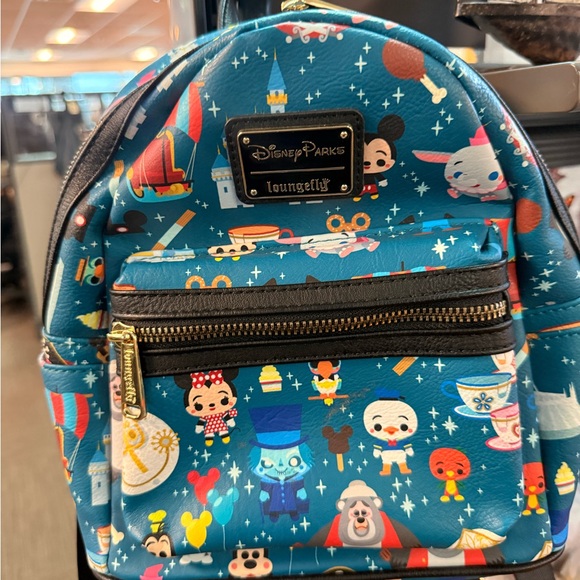Loungefly Handbags - Loungefly Disney Parks Character Mini Backpack Disney World / Disneyland Hatbox